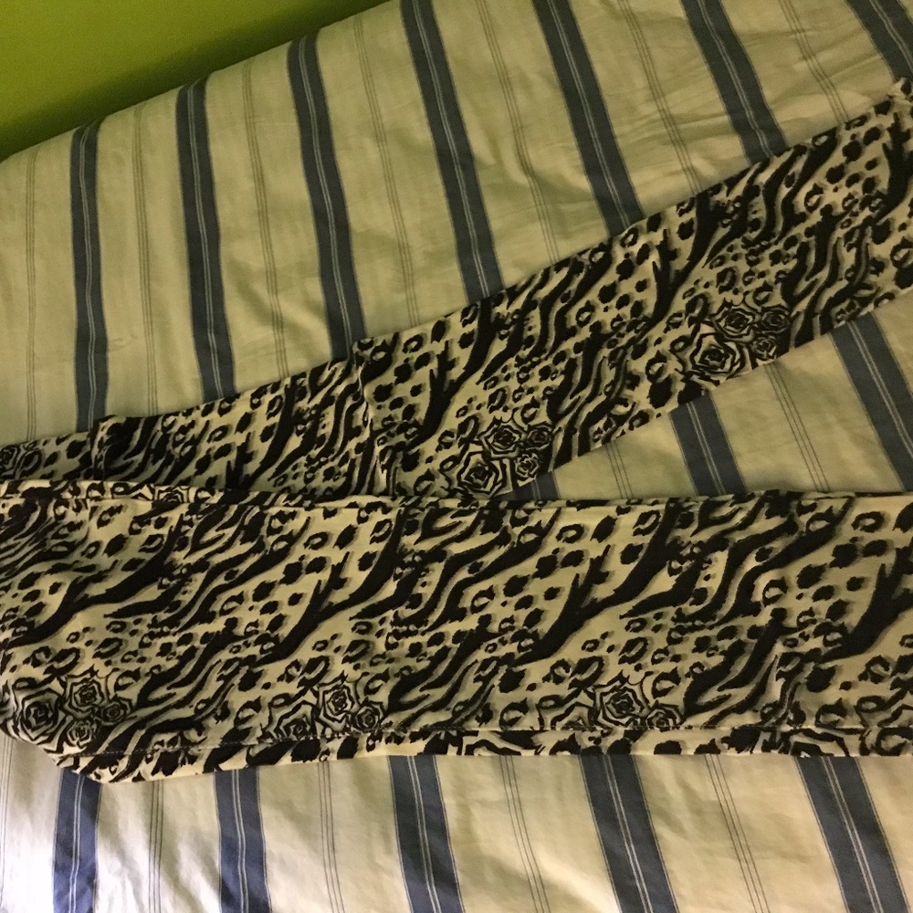 Unique print pants